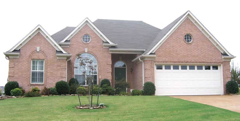 3-Bedroom, 1826 Sq Ft Southern House Plan - 170-2046 - Front Exterior