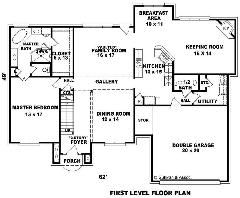 FIRST LEVEL FLOOR PLAN