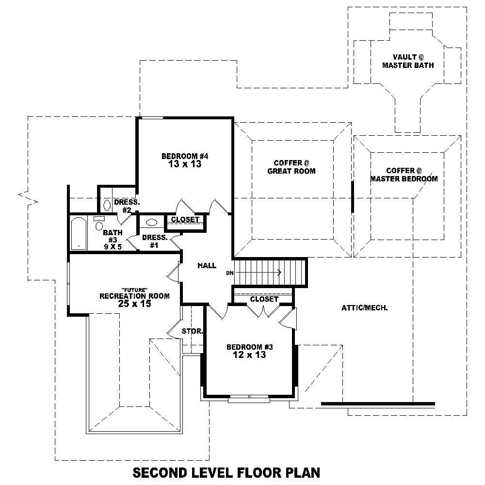 Floor Plan Second Story