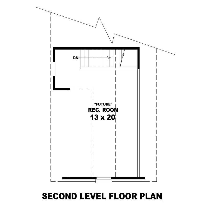 HOME PLAN SECOND LEVEL