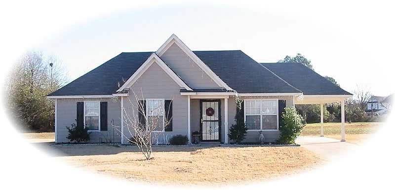 3-Bedroom, 1113 Sq Ft Small House Plans House Plan - 170-2349 - Front Exterior