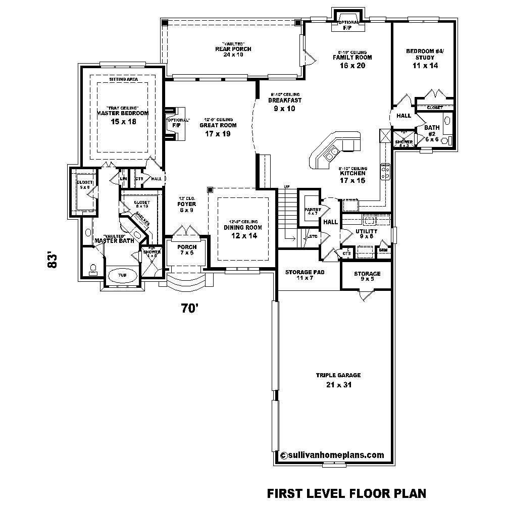 Floor Plan First Story