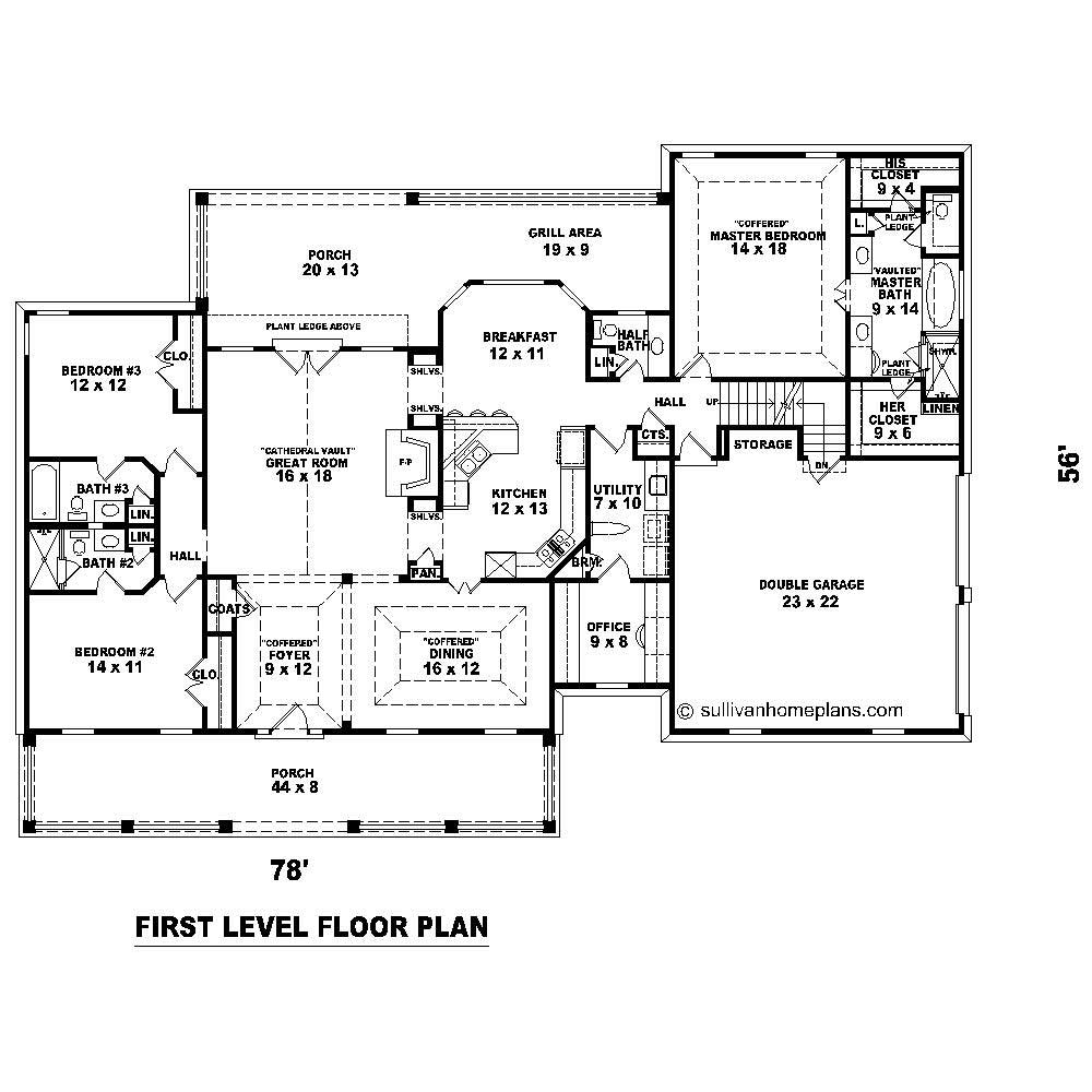 Floor Plan First Story