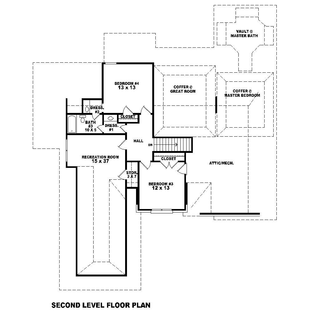 Floor Plan Second Story