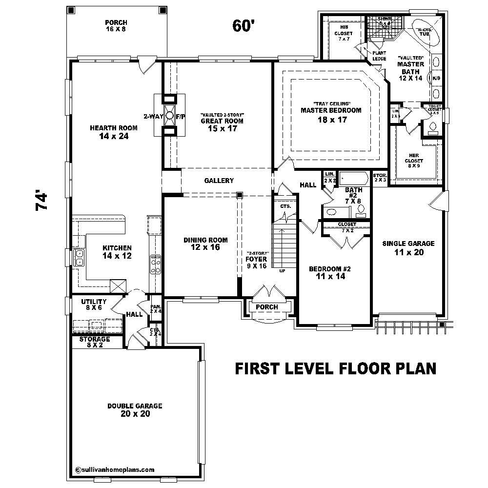 Floor Plan First Story