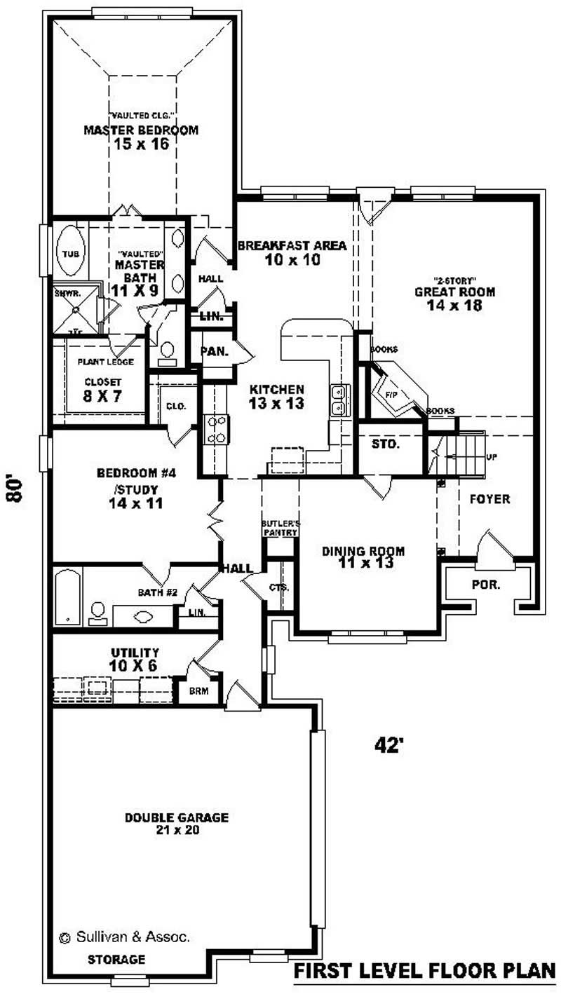 FIRST FLOOR PLAN