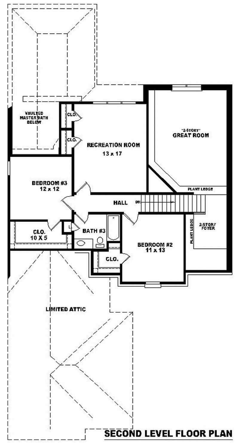 SECOND FLOOR PLAN