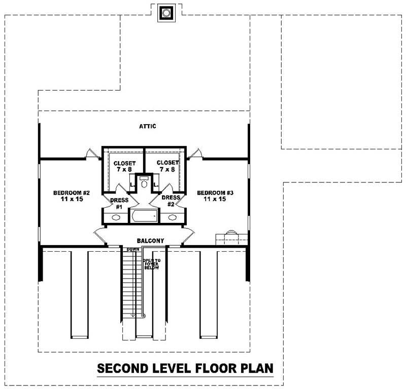 SECOND FLOOR PLAN