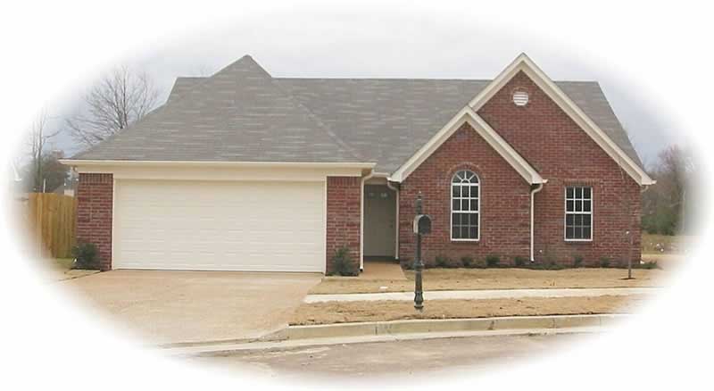 3-Bedroom, 1366 Sq Ft French House Plan - 170-2662 - Front Exterior