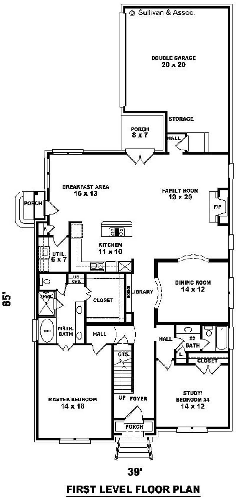 FIRST FLOOR PLAN