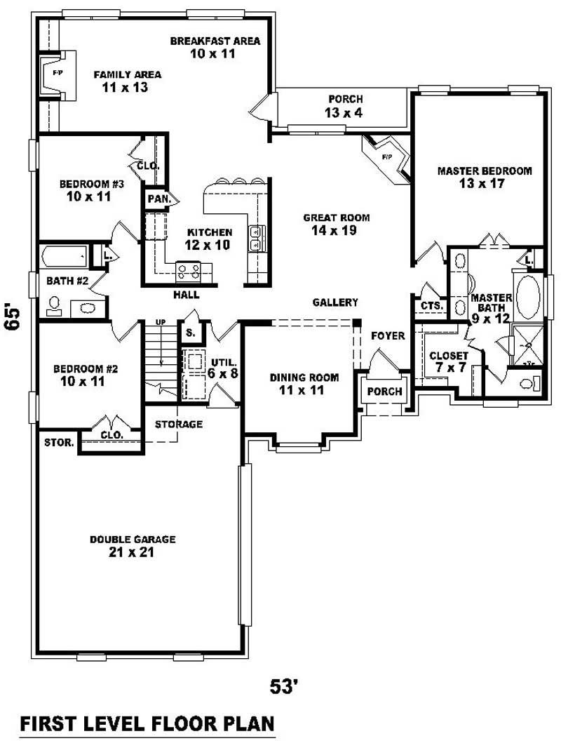 FIRST FLOOR PLAN