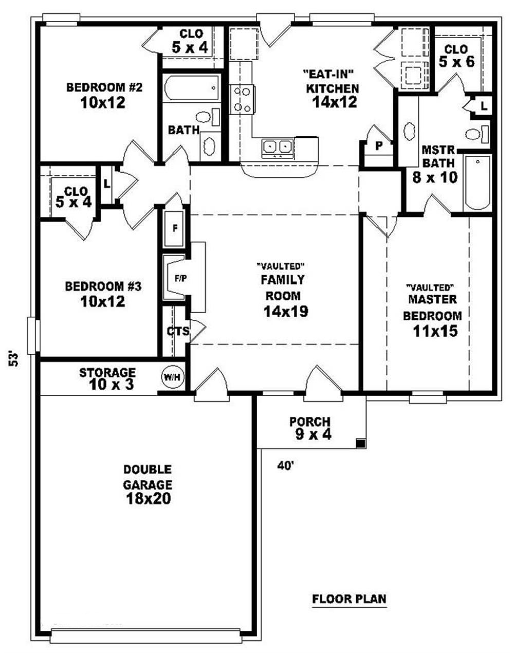 Floor Plan Main Level