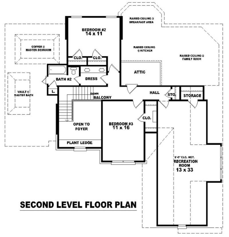 SECOND FLOOR PLAN
