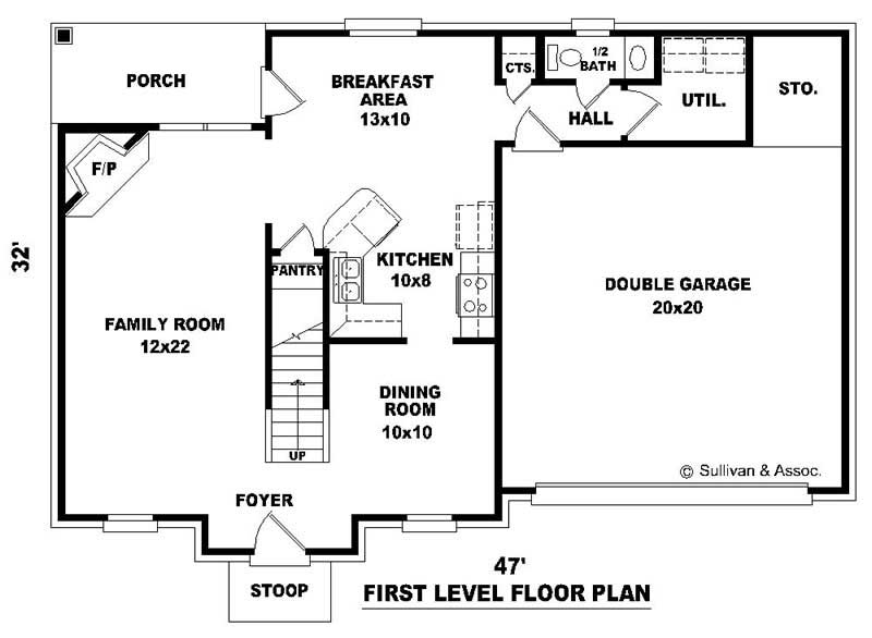 FIRST LEVEL FLOOR PLAN