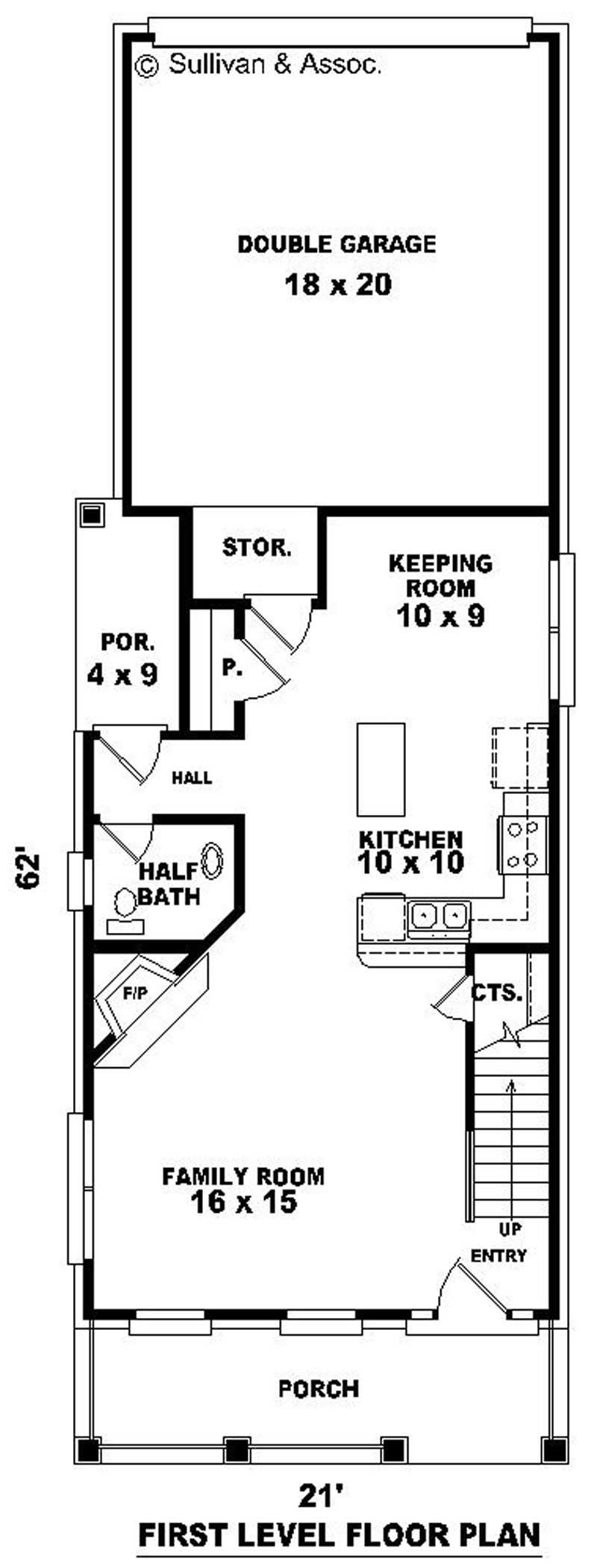 FIRST LEVEL FLOOR PLAN