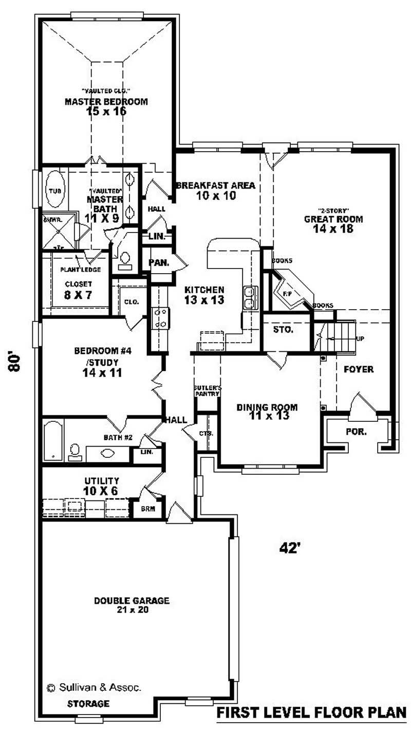 FIRST FLOOR PLAN