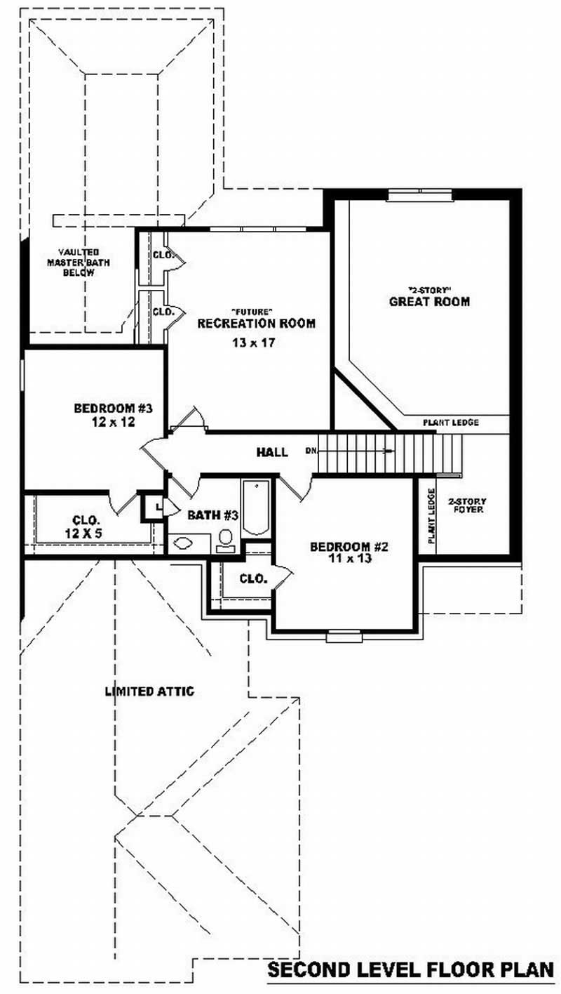 SECOND FLOOR PLAN