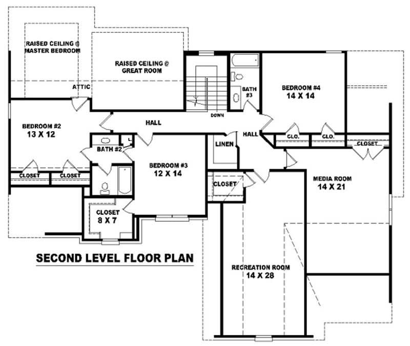 SECOND FLOOR PLAN