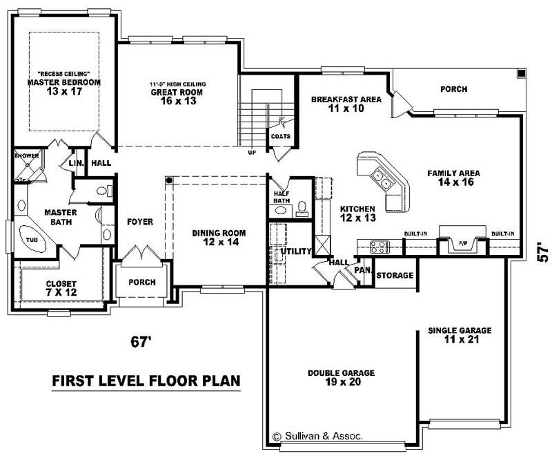 FIRST FLOOR PLAN