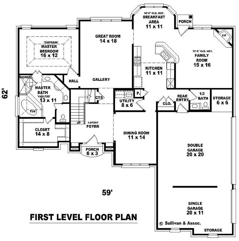 FIRST FLOOR PLAN