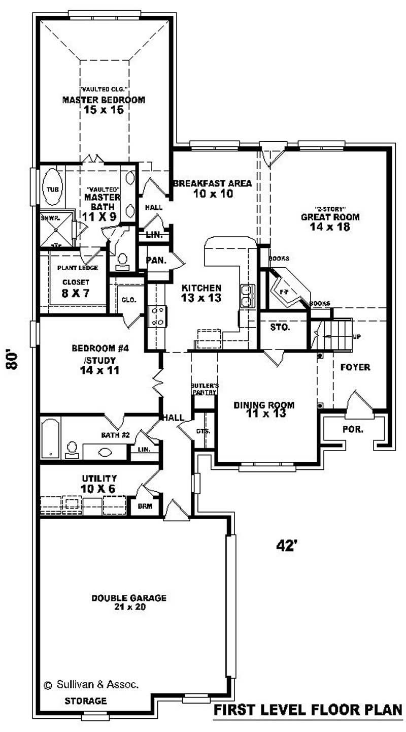FIRST FLOOR PLAN