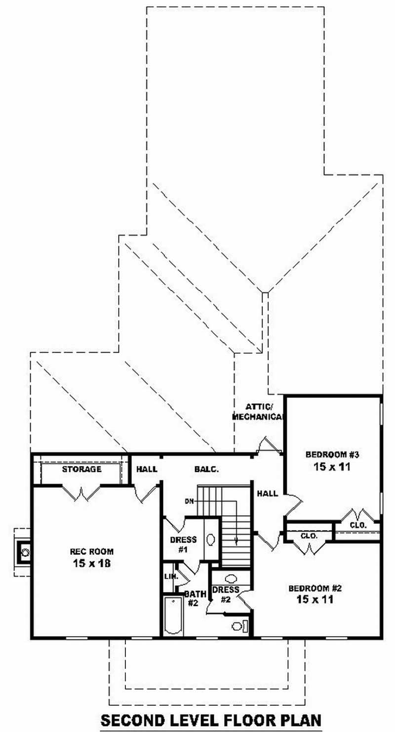SECOND FLOOR PLAN
