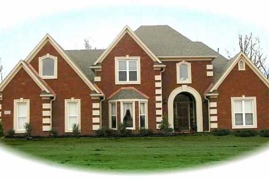 4-Bedroom, 3160 Sq Ft European House Plan - 170-2983 - Front Exterior