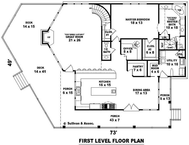 FIRST FLOOR PLAN
