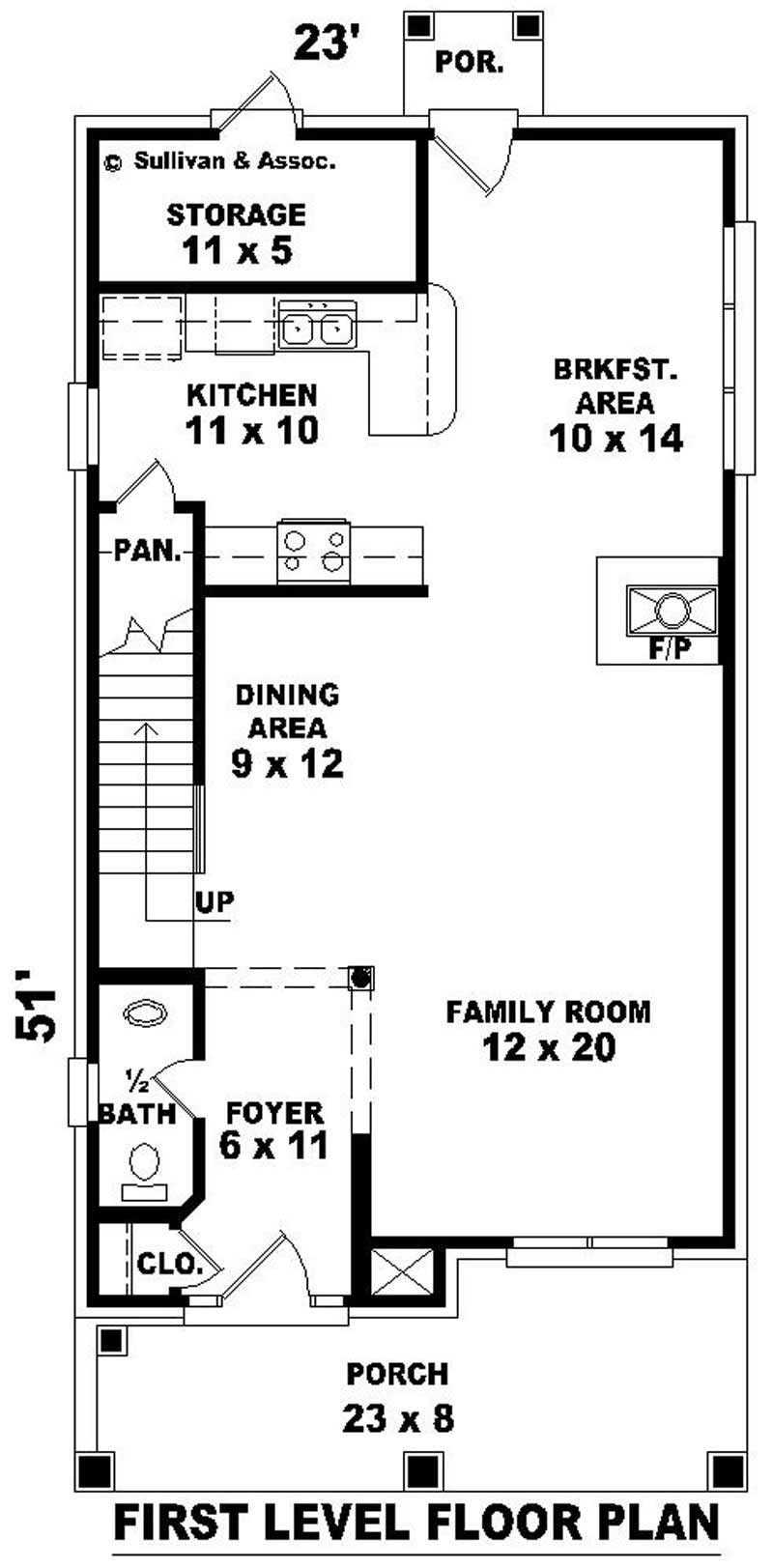 FIRST LEVEL FLOOR PLAN