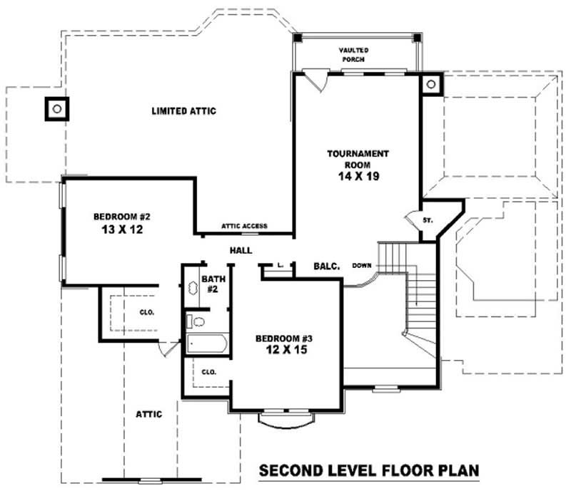 SECOND FLOOR PLAN