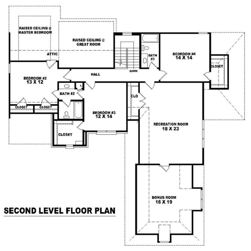 SECOND FLOOR PLAN