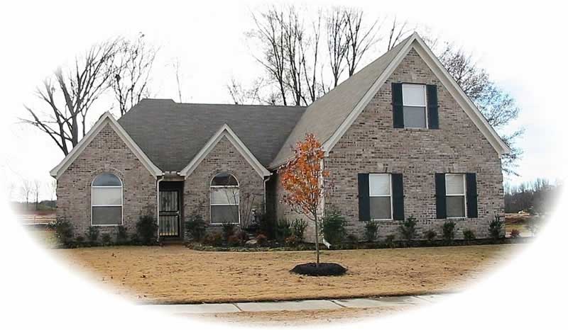 3-Bedroom, 1623 Sq Ft French House Plan - 170-3227 - Front Exterior