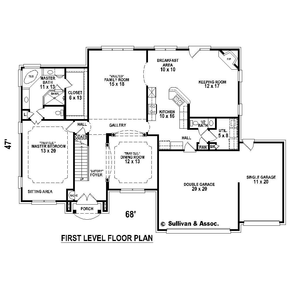 Floor Plan First Story