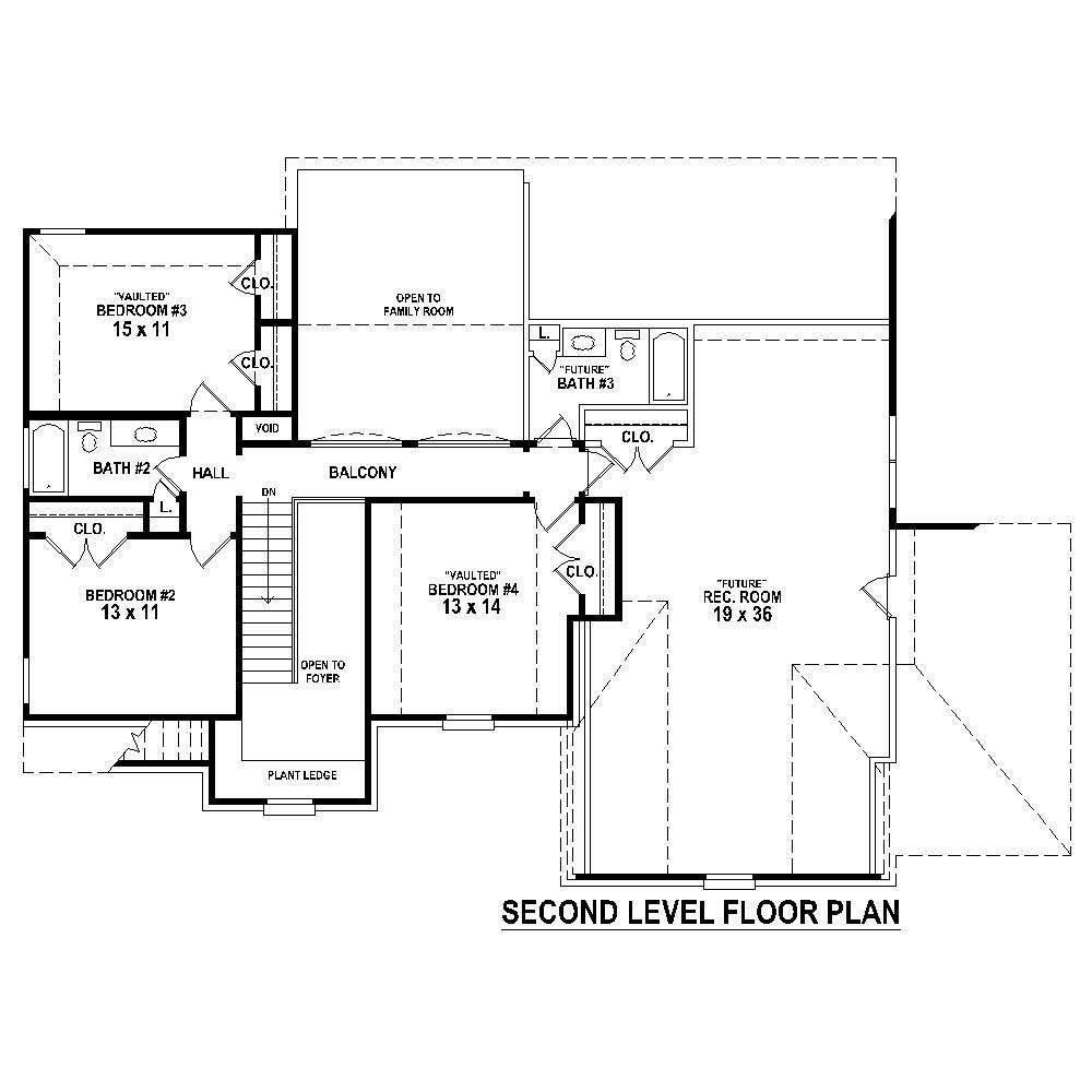 Floor Plan Second Story