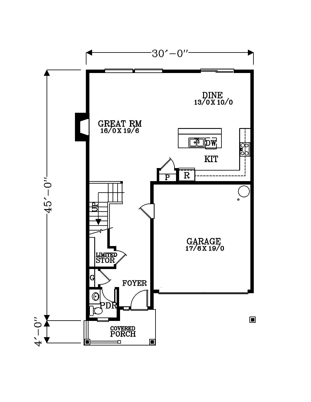 Floor Plan Main Level