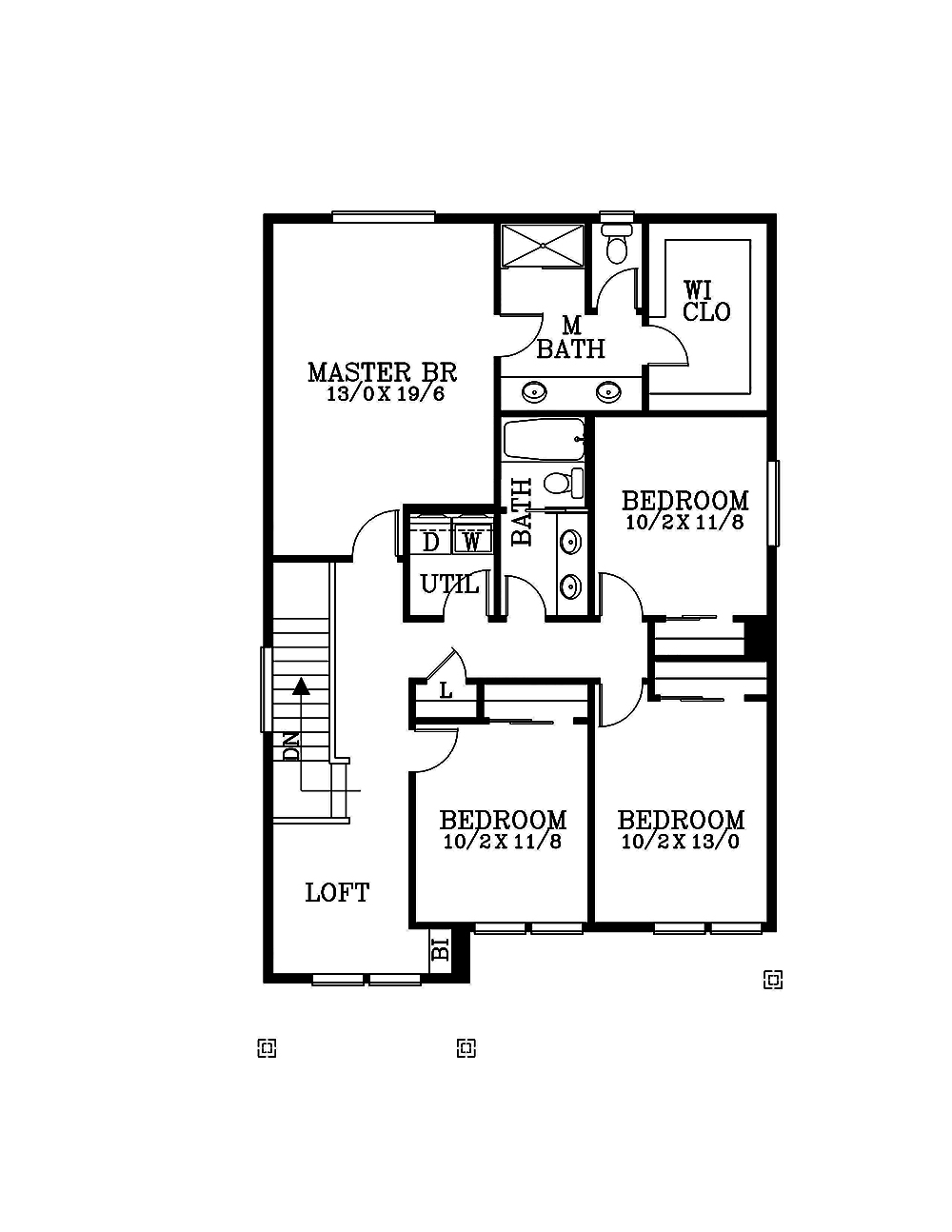 Floor Plan Upper Level