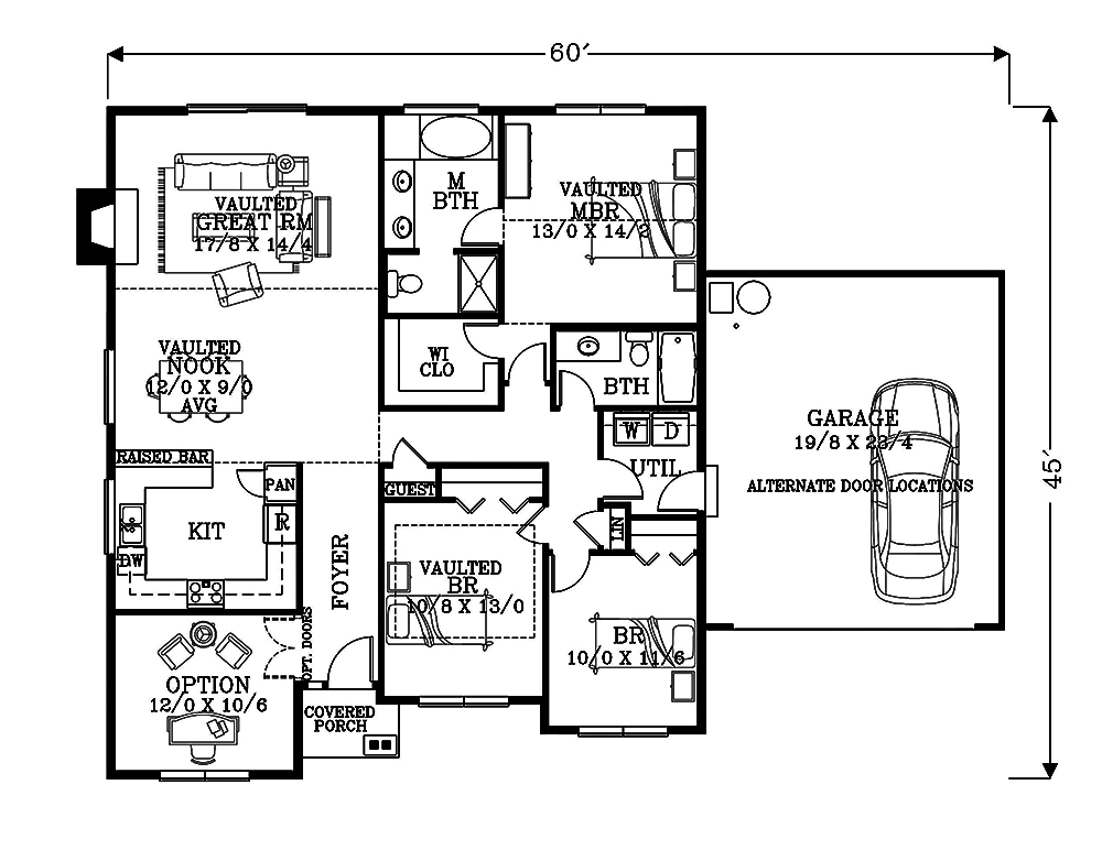 Floor Plan Main Level