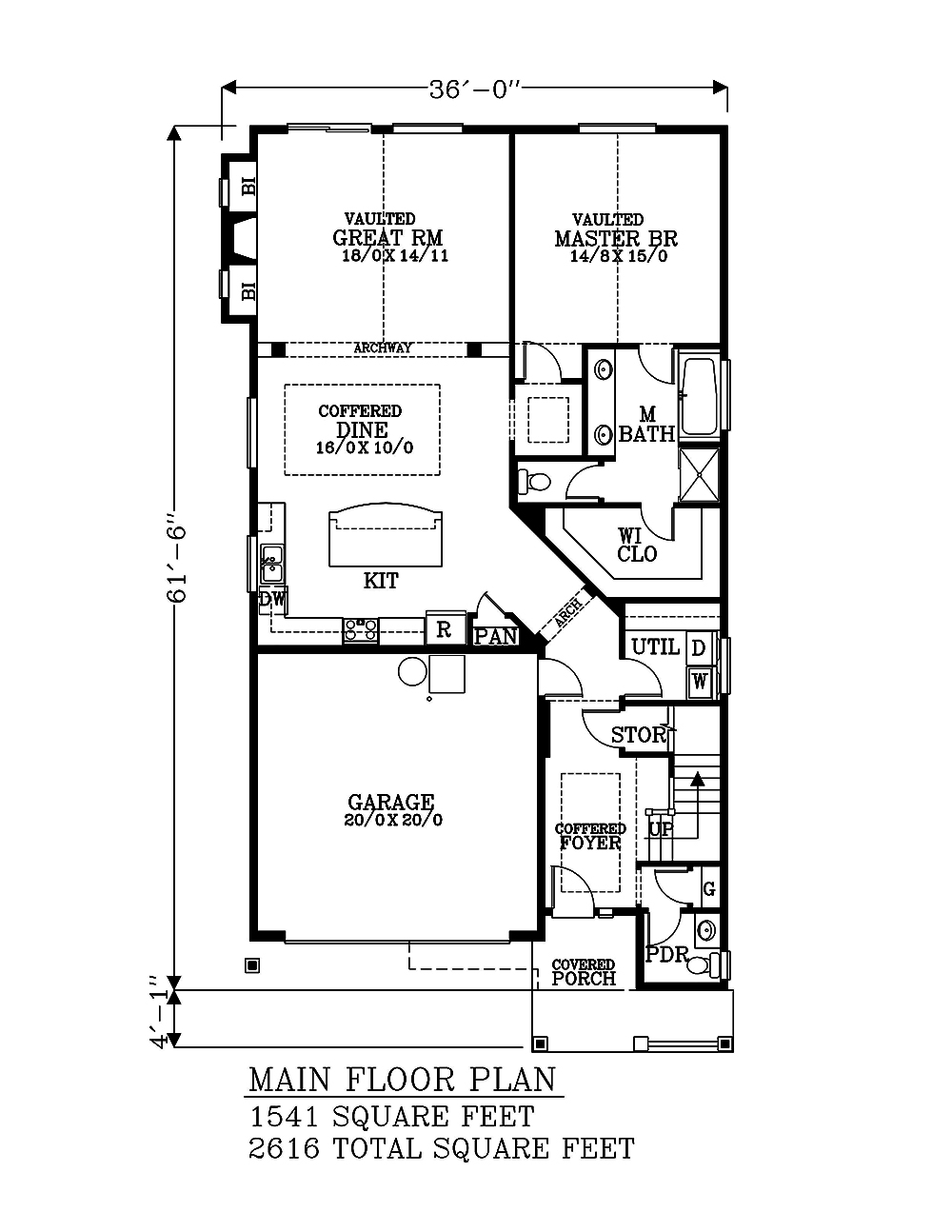 Floor Plan Main Level