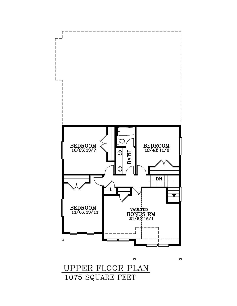 Floor Plan Upper Level