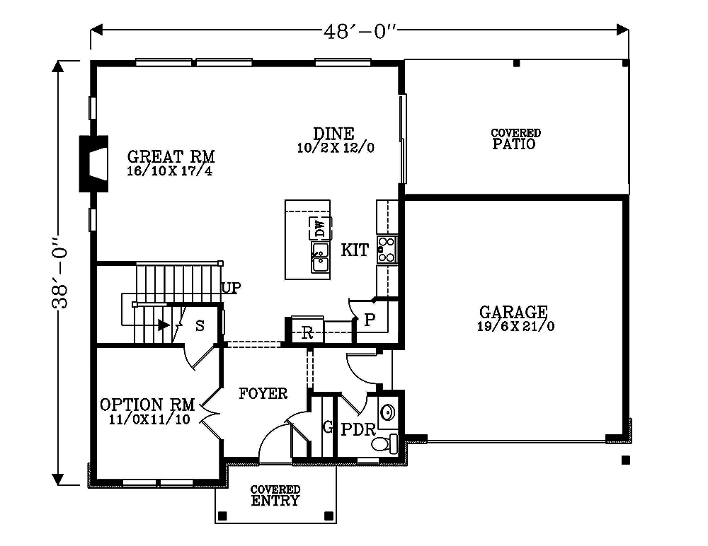 Floor Plan Main Level