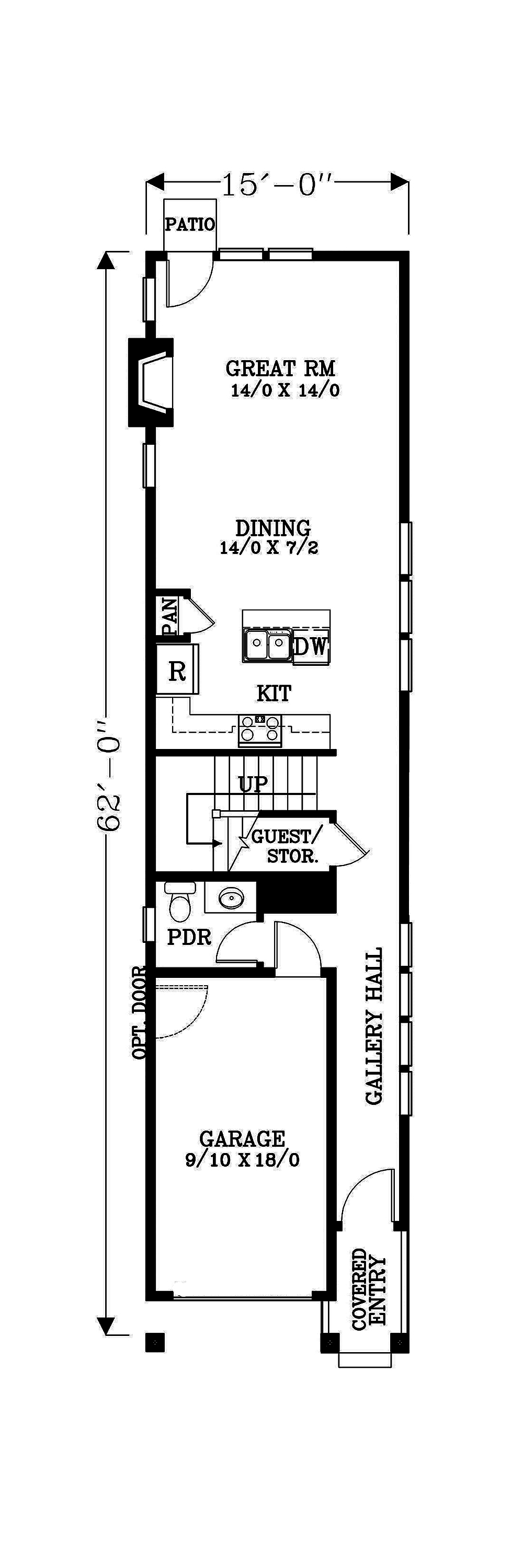 Floor Plan Main Level