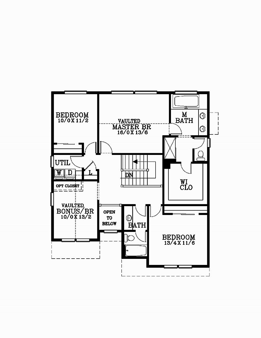 Floor Plan Upper Level