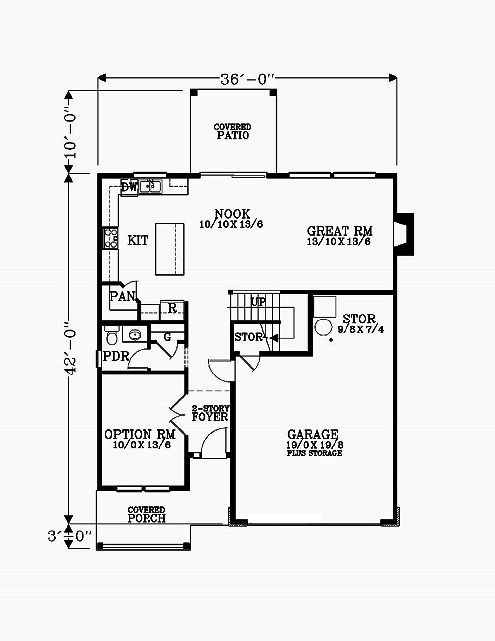 Floor Plan Main Level