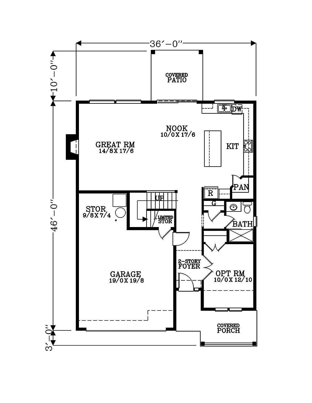 Floor Plan Main Level