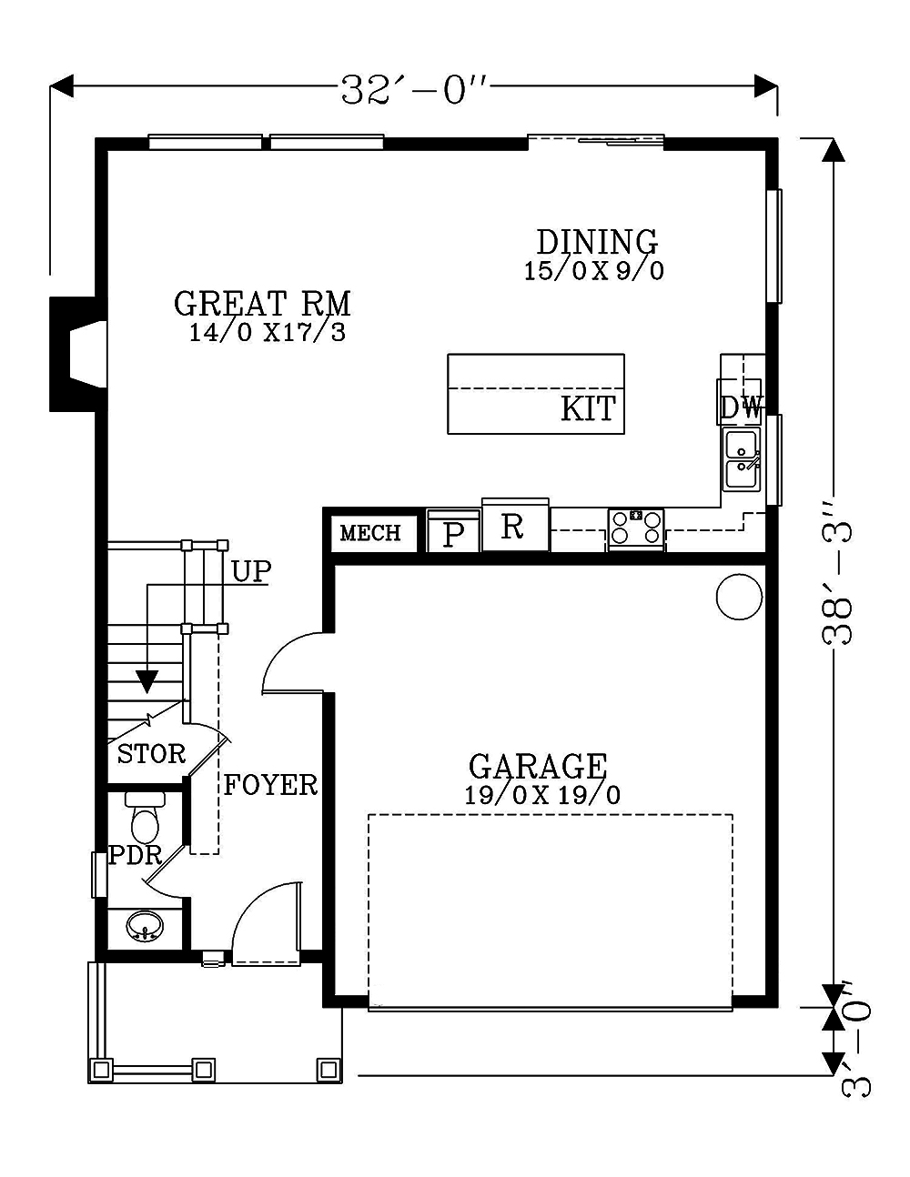 Floor Plan Main Level