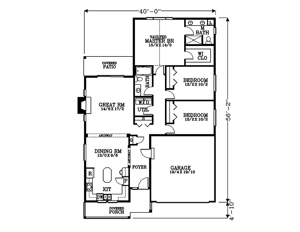 Floor Plan Main Level