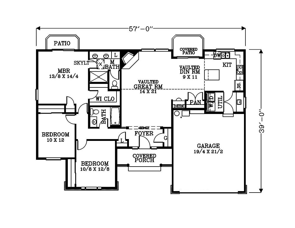 Floor Plan Main Level