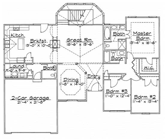 Main Level Floor Plan