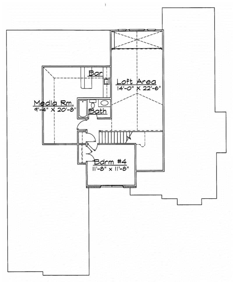 Upper Level Floor Plan