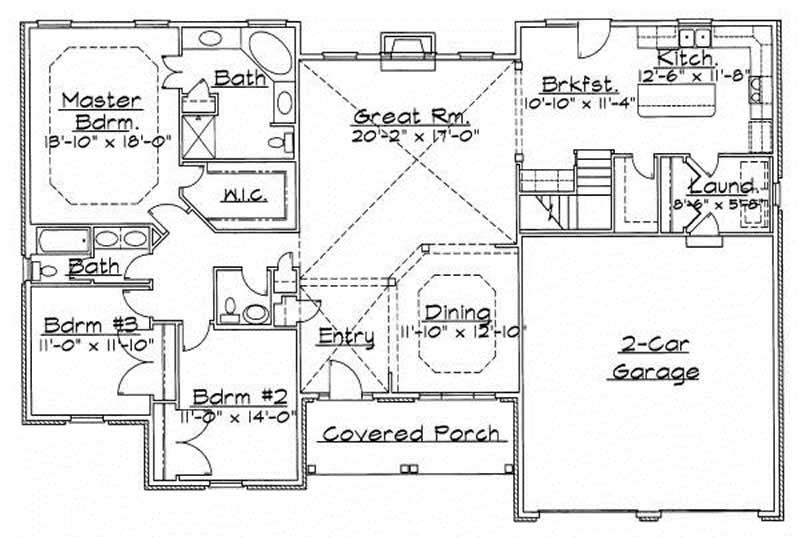 Main Level Floor Plan